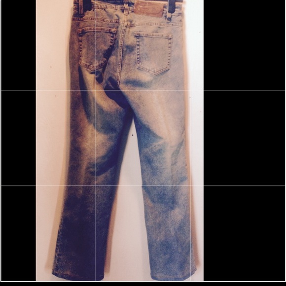 MENG YI Jeans with stones and beads SZ6 - Picture 2 of 6